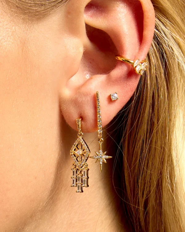Alternative view of Diwali ice pick earrings - Mya Bay