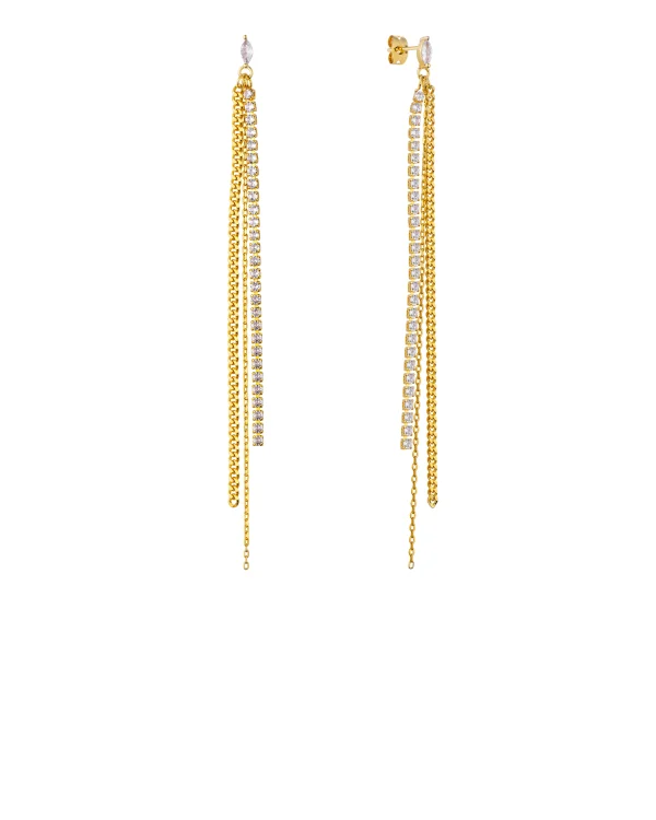Bold frame earrings - Mya Bay