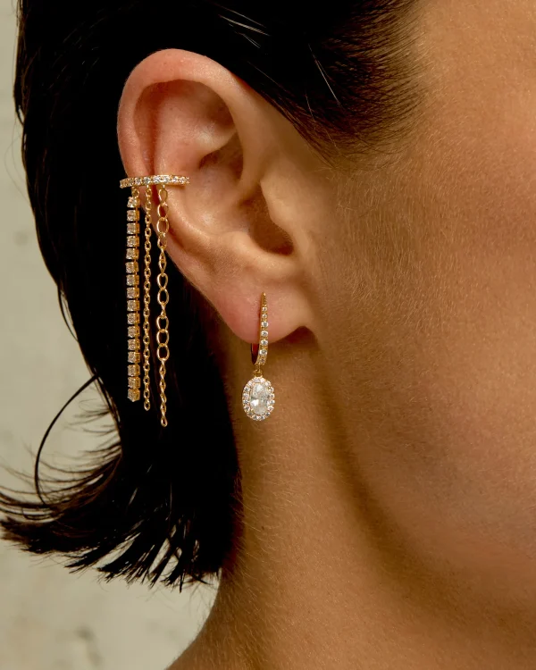 Alternative view of Dinasty earrings - Mya Bay