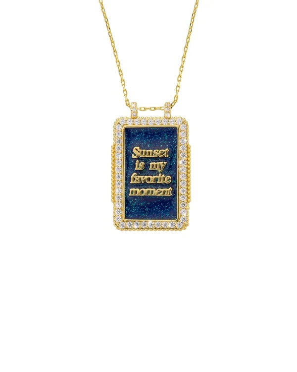Sunset twice boheme necklace - Mya Bay