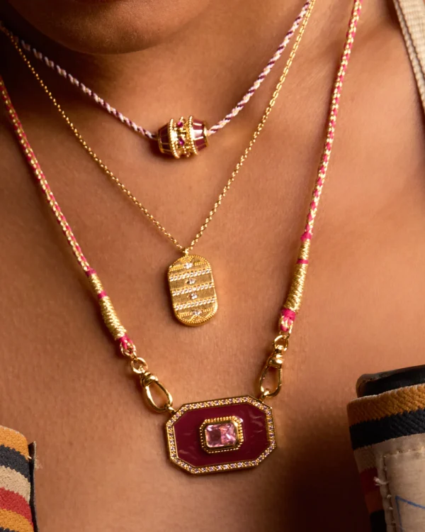 Alternative view of Yucatan necklace - Mya Bay