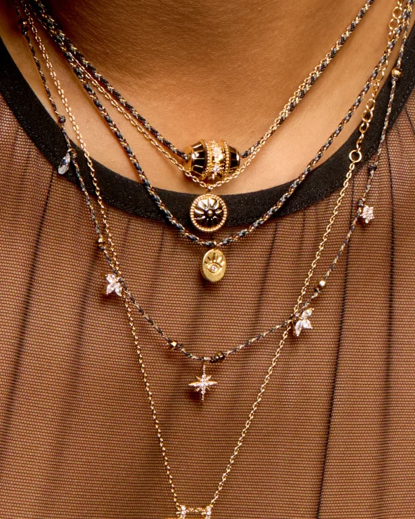 Alternative view of Diwali liberty necklace - Mya Bay