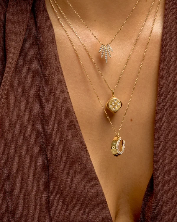 Alternative view of Game necklace - Mya Bay