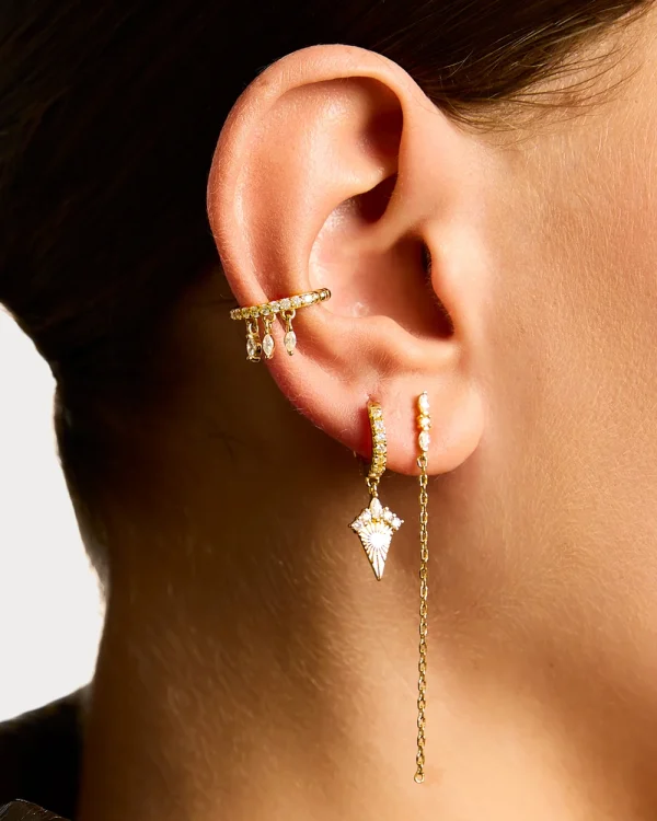 Alternative view of Rio earcuff - Mya Bay