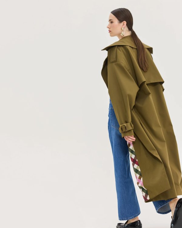 Alternative view of Astra trenchcoat - Hemithea